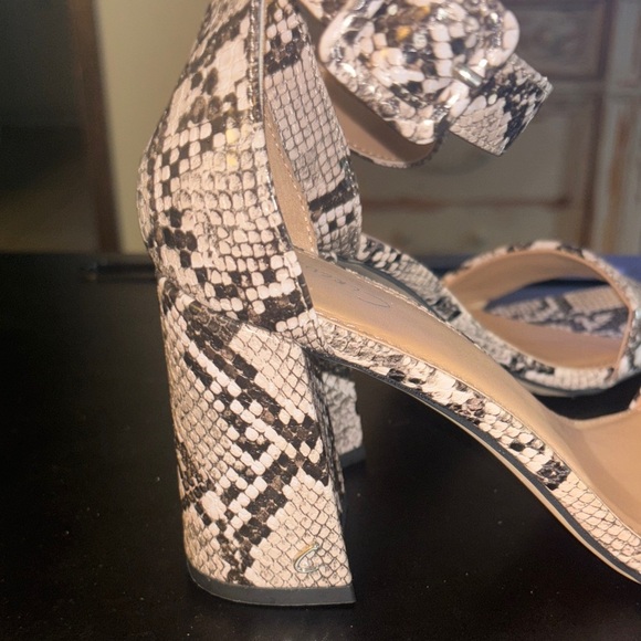 Circus by Sam Edelman Snake Print Heels - Picture 4 of 6